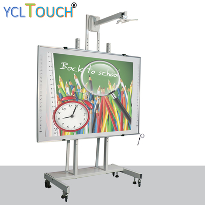 16:10 Electronic Smart Interactive Whiteboard 86 Inch Alluminium Alloy Frame